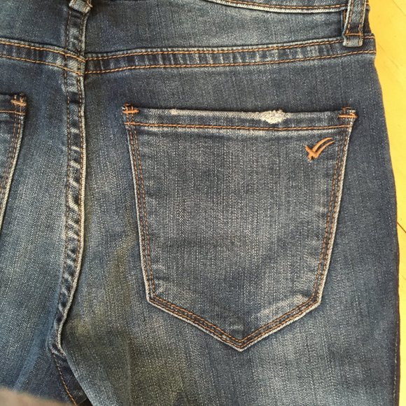 William Rast Perfect Skinny Blue Jeans Juniors 27 - Picture 9 of 16